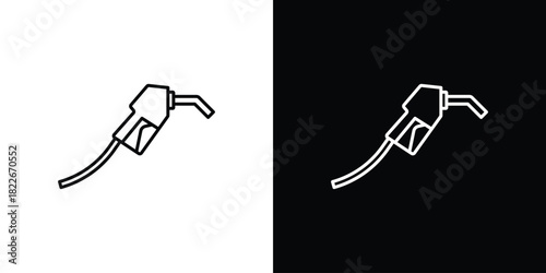 Fuel icons Vector Logo Template Illustration Design