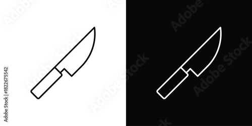 Kitchen knife icons Vector Logo Template Illustration Design