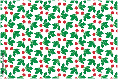 ラディッシュ　シームレス壁紙　パターン