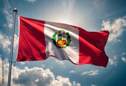 flag of the peru