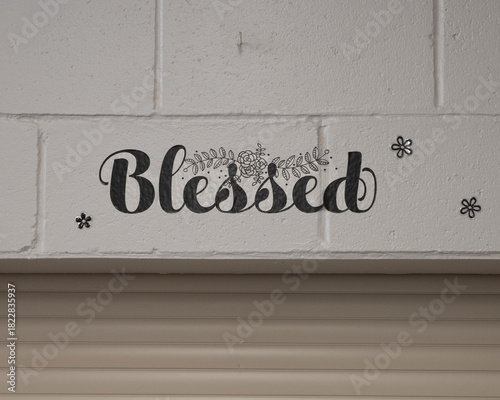 Blessed sign