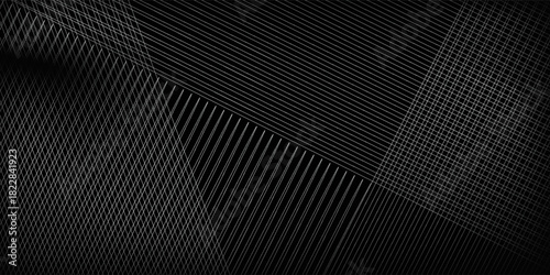 Sleek black background with vertical stripes. The black background has a subtle textured pattern, enhancing its modern, elegant black style. Digital background vector. Black background.