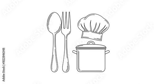 Culinary creativity awaits with this cooking essentials set, perfect for restaurants and food blogs