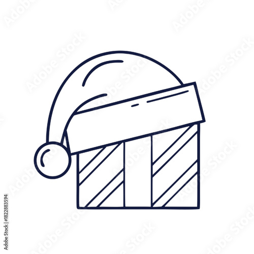 Christmas element with white background 
