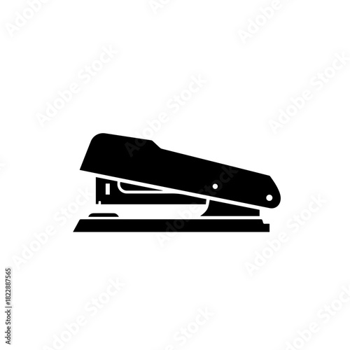 Black Stapler Office Tool Icon
