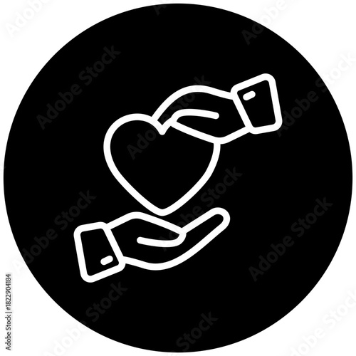 Kindness Mini Illustration Icon. Use For Modern Concept, Print, Ui, Ux Kit, Web And App Development. Vector Related To Business Finance, Management And More