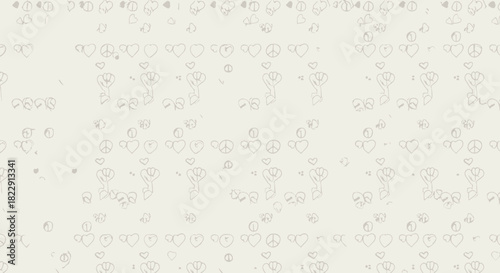 Delicate Heart Pattern A Soft, Romantic, and Subtle Design for Backgrounds and Decorative Elements