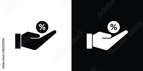 Interest icon Isolated. icon for logo, graphic design and more.