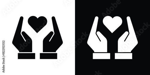 Life insurance icon Isolated. icon for logo, graphic design and more.