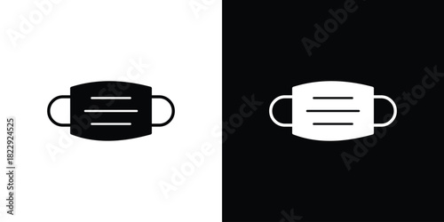 Mask icon Isolated. icon for logo, graphic design and more.