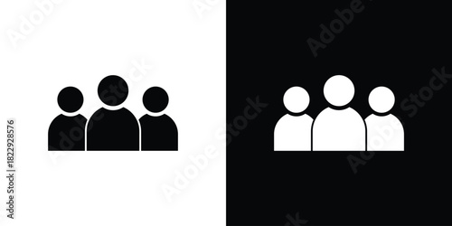 people icon Isolated. icon for logo, graphic design and more.