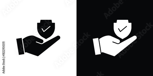 Policyholder icon Isolated. icon for logo, graphic design and more.