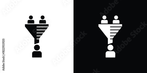 sales conversion icon Isolated. icon for logo, graphic design and more.