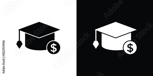 Scholarship icon Isolated. icon for logo, graphic design and more.