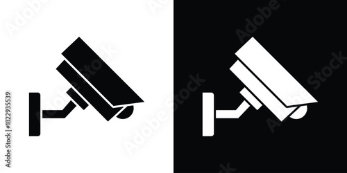 Security camera icon Isolated. icon for logo, graphic design and more.
