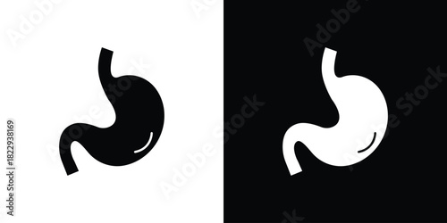 Stomach icon Isolated. icon for logo, graphic design and more.