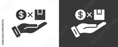 Feasibility Icon Set Vector Collection Isolated In Black And White