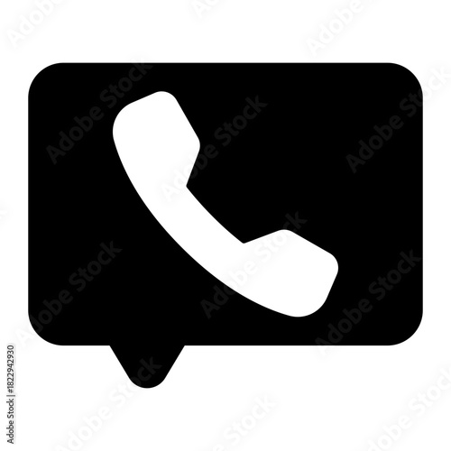 communications glyph icon