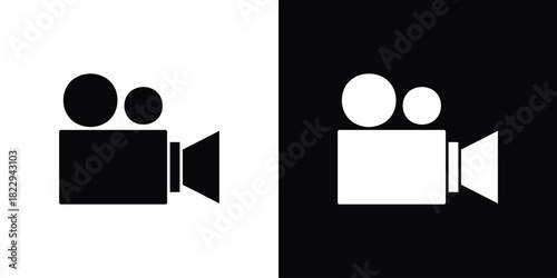 Video icon Isolated. icon for logo, graphic design and more.