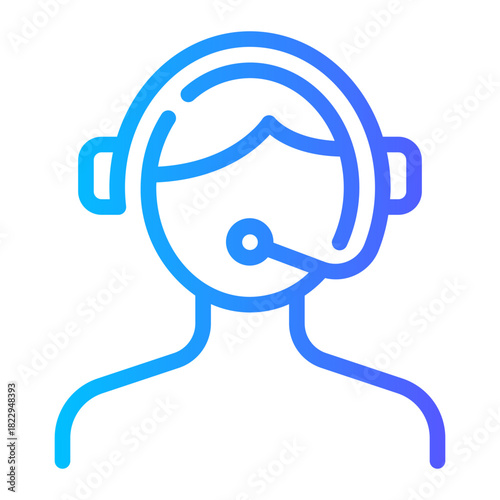 broadcasting gradient icon