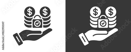 Cost Icon Set Vector Collection Isolated In Black And White