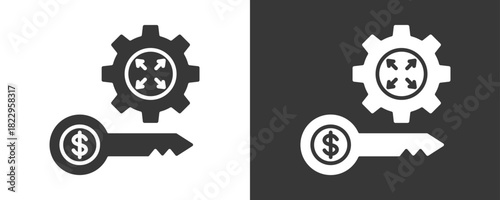 Overhead Icon Set Vector Collection Isolated In Black And White