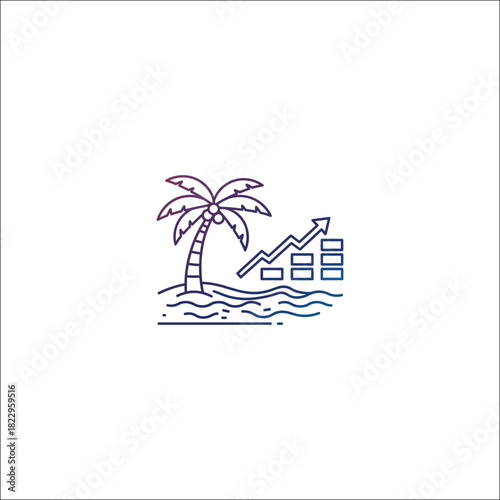 Coastal flood advisory warning banner with alert information