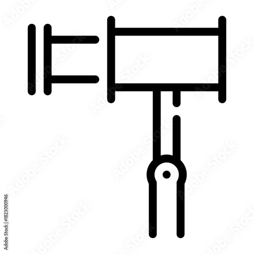 gimbal line icon