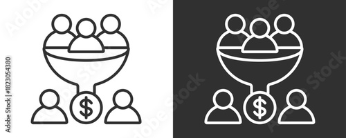 Conversion Icon Set Vector Collection Isolated In Black And White