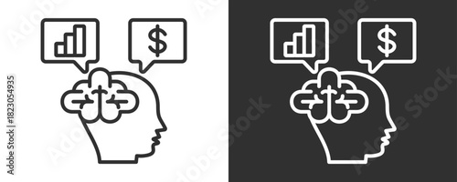 Buyer Behavior Icon Set Vector Collection Isolated In Black And White