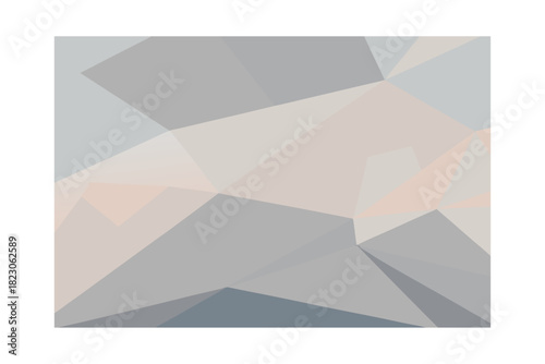 Pastel Abstract Polygon Background | Minimalist Art Texture