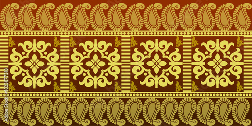 beautiful graphic saree design and this sari design is in Indian style which is for textile fashion industry and it can be used as wallpaper backdrop and website bg this style is originated in india 