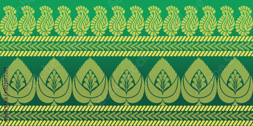 beautiful graphic saree design and this sari design is in Indian style which is for textile fashion industry and it can be used as wallpaper backdrop and website bg this style is originated in india 