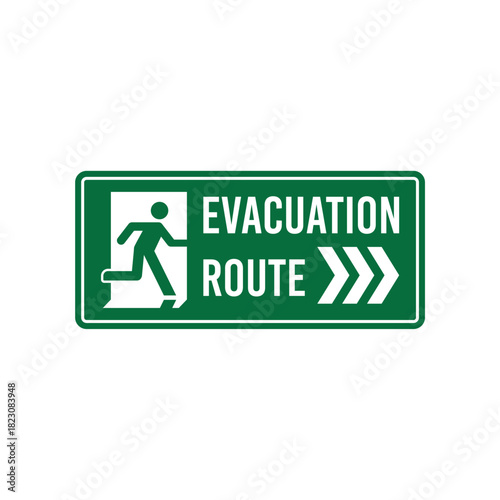 EVACUATION ROUTE SIGNS.eps