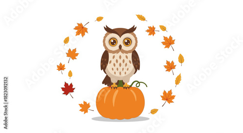 A cheerful hedgehog wearing a leaf hat and holding a small bundle of corn, smiling.