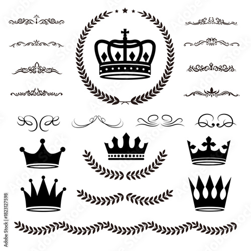 王冠装飾セット