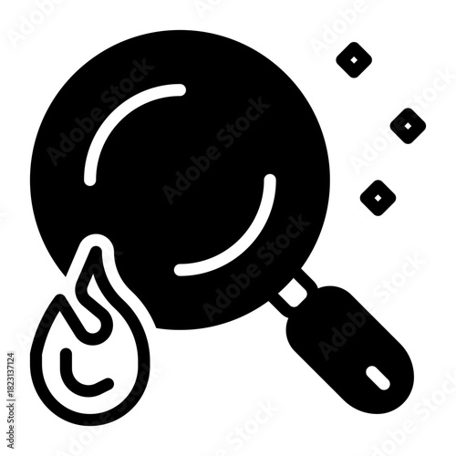 Pan icon, glyph icon style