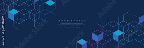 Graphic design element and abstract geometric background.	