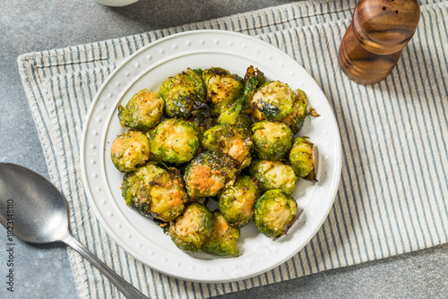 Thanksgiving Homemade Smashed Brussel Sprouts