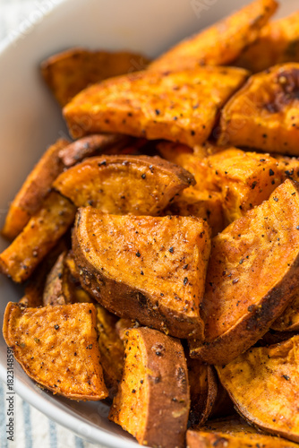 Homemade Thanksgiving Roasted Sweet Potatoes