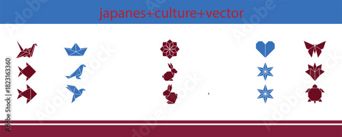 Abstract geometric composition with vibrant color palette