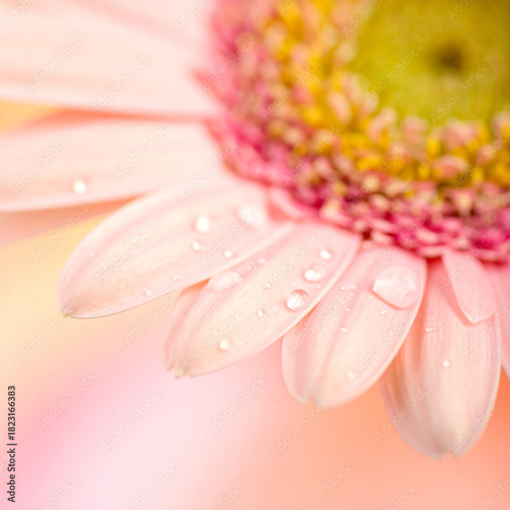 Fototapeta premium pink gerbera daisy