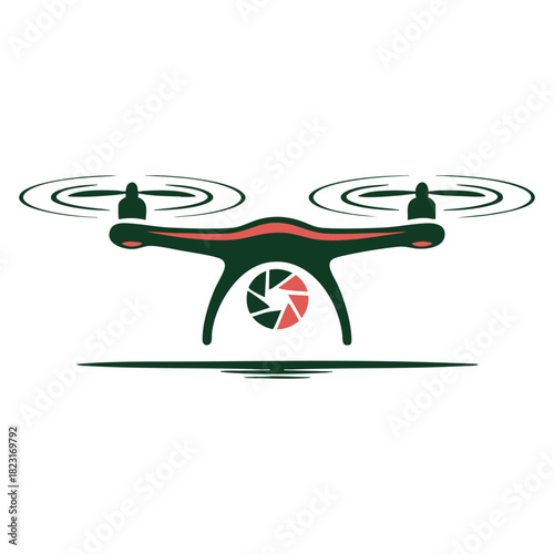 Quadrocopter aerial camera icon