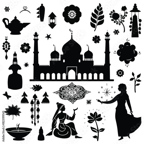 Diverse Group of Women Standing Together Vector Illustration,Unity and Empowerment Women Vector Design,Multicultural Women Group Flat Vector Art,Strong and Confident Women Vector Illustrator.