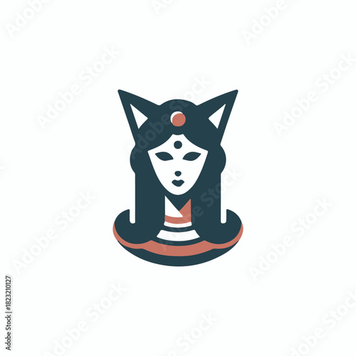 Goddess Bastet Logo