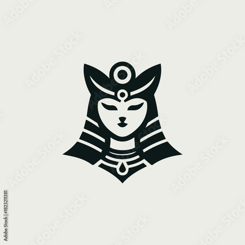 Goddess Bastet Logo