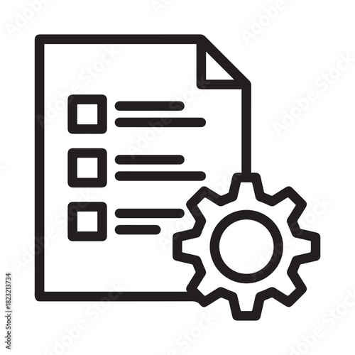 Evaluation icon in vector illustration