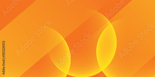 Abstract orange background with circles. Vector illustration,eps.10