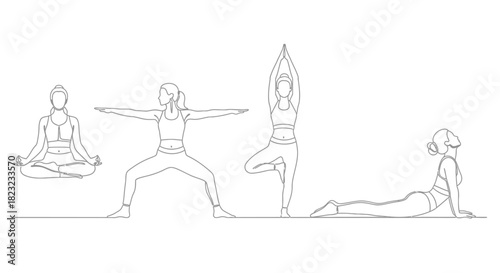 Find your inner peace with elegant yoga poses for mindfulness and well-being