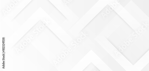 White abstract background with soft block shapes and smooth gradient layers.